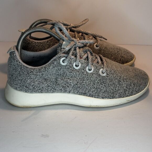 Allbirds Mizzle The Wool Runner Running Shoes Gray Sneakers Women's Size 9 US 39 - Picture 3 of 8